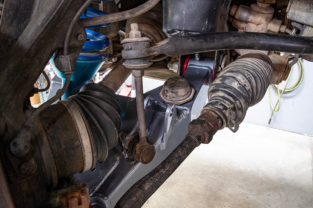 Lower Control Arm Location